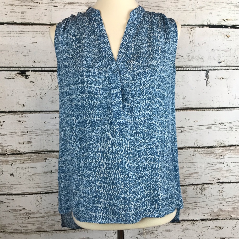 {VINCE} Sleeveless Silk Blouse - Picture 3 of 7